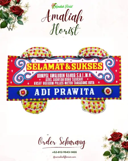 Papan Bunga Ucapan Selamat Cipakat